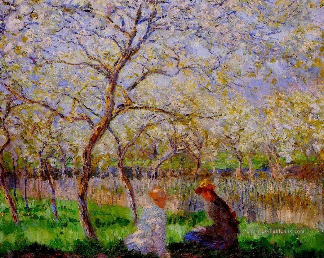 Printemps Claude Monet Peintures à l'huile